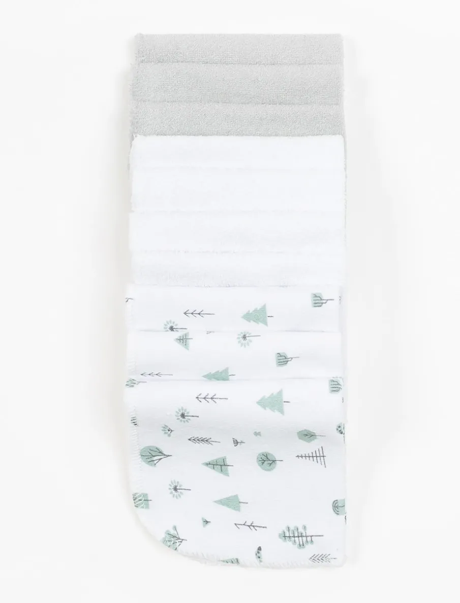 10 Baby Washcloths