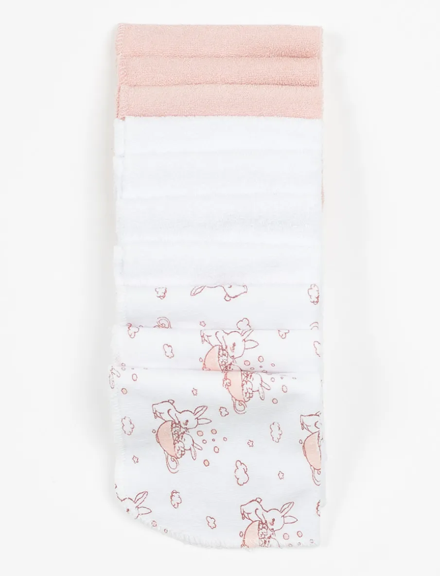 10 Baby Washcloths