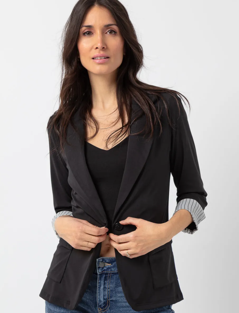 3/4 Sleeve Blazer