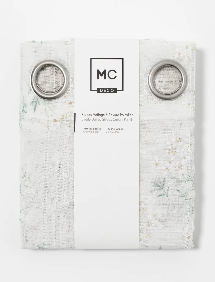 52 x 90 in Sheer Curtain - Pack of 1