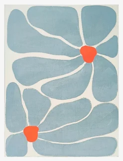 Abstract Floral Canvas Print