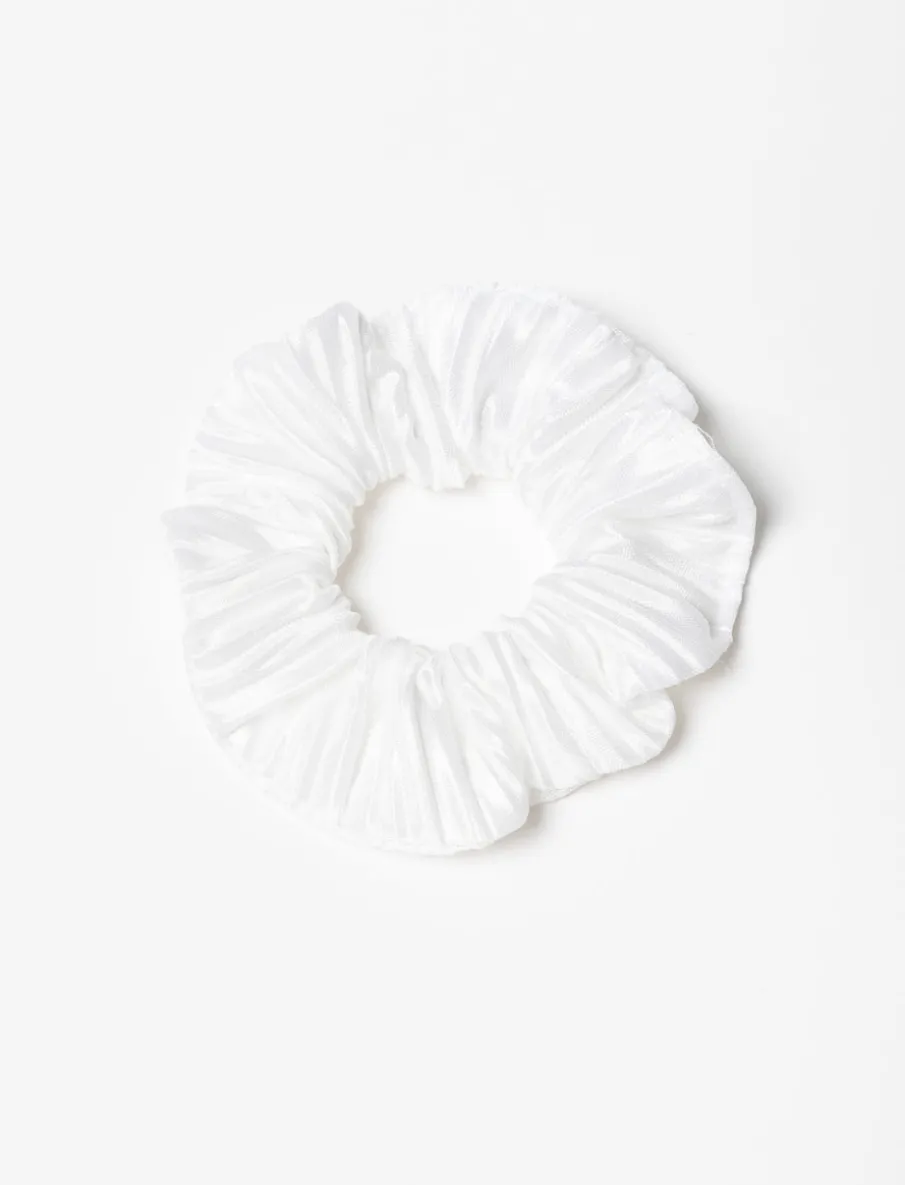 Accordion-pleated Scrunchie
