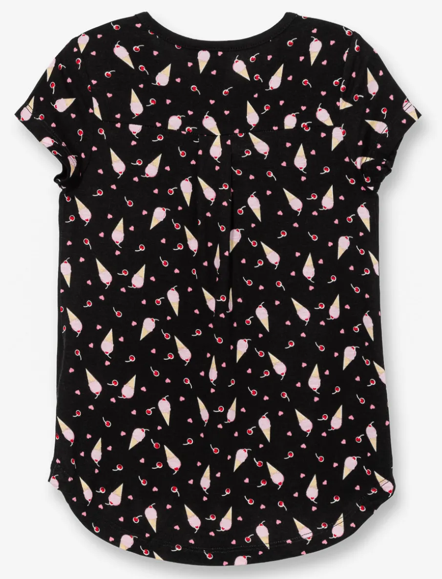 All-over Print Back T-shirt