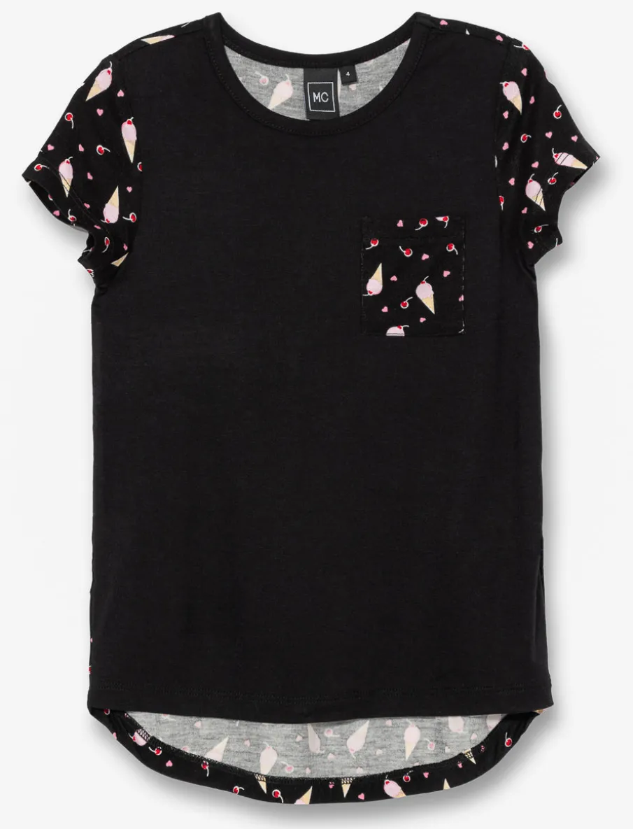 All-over Print Back T-shirt