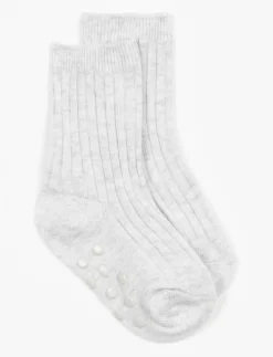 Anti-slip Ribbed Socks