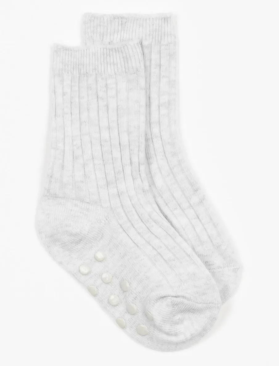 Anti-slip Ribbed Socks