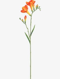 Artificial Orange Freesia Flower