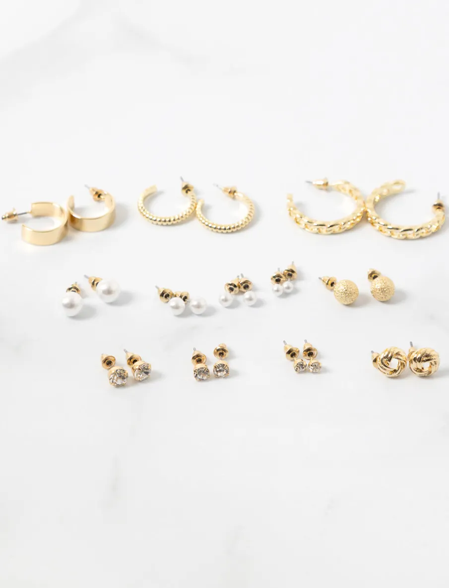 Assorted Earrings – Pack of 12