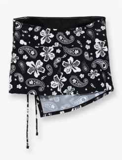 Asymmetrical Ruched Tankini Top