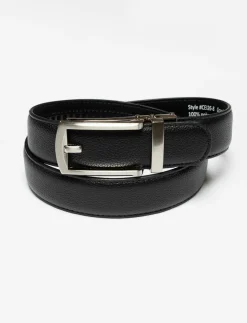 Automatic Belt with Silver Buckle - Teen Boys