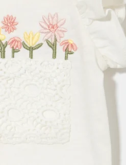 Baby T-shirt - floral print