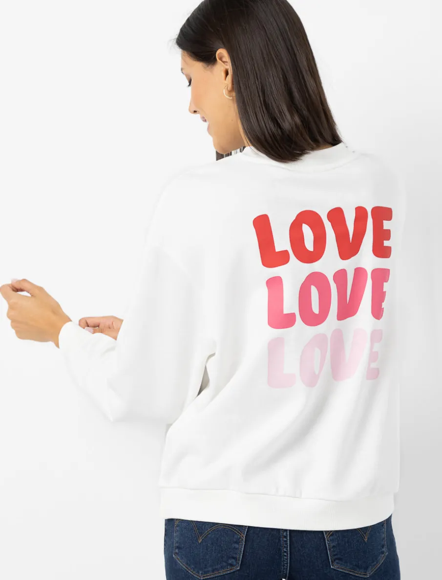 Back Print Sweatshirt
