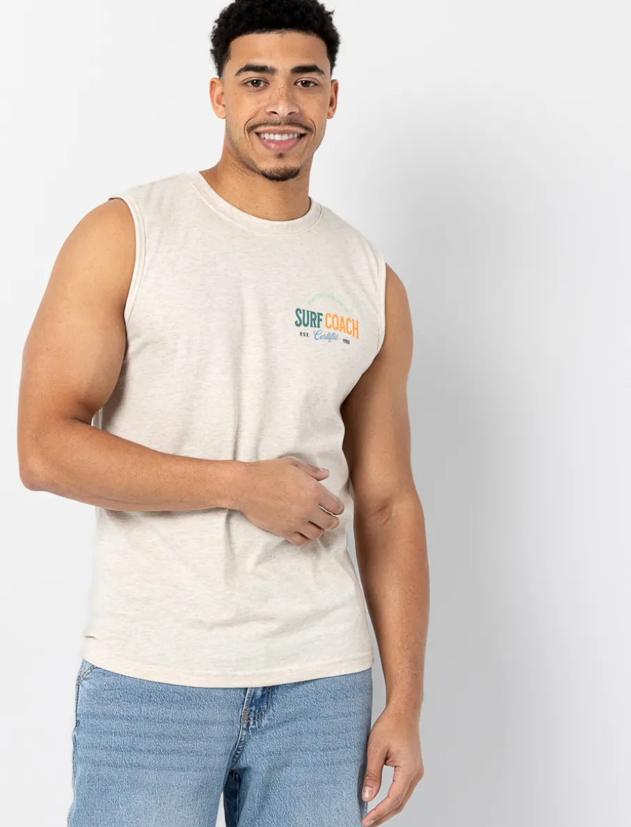 Back Print Tank Top