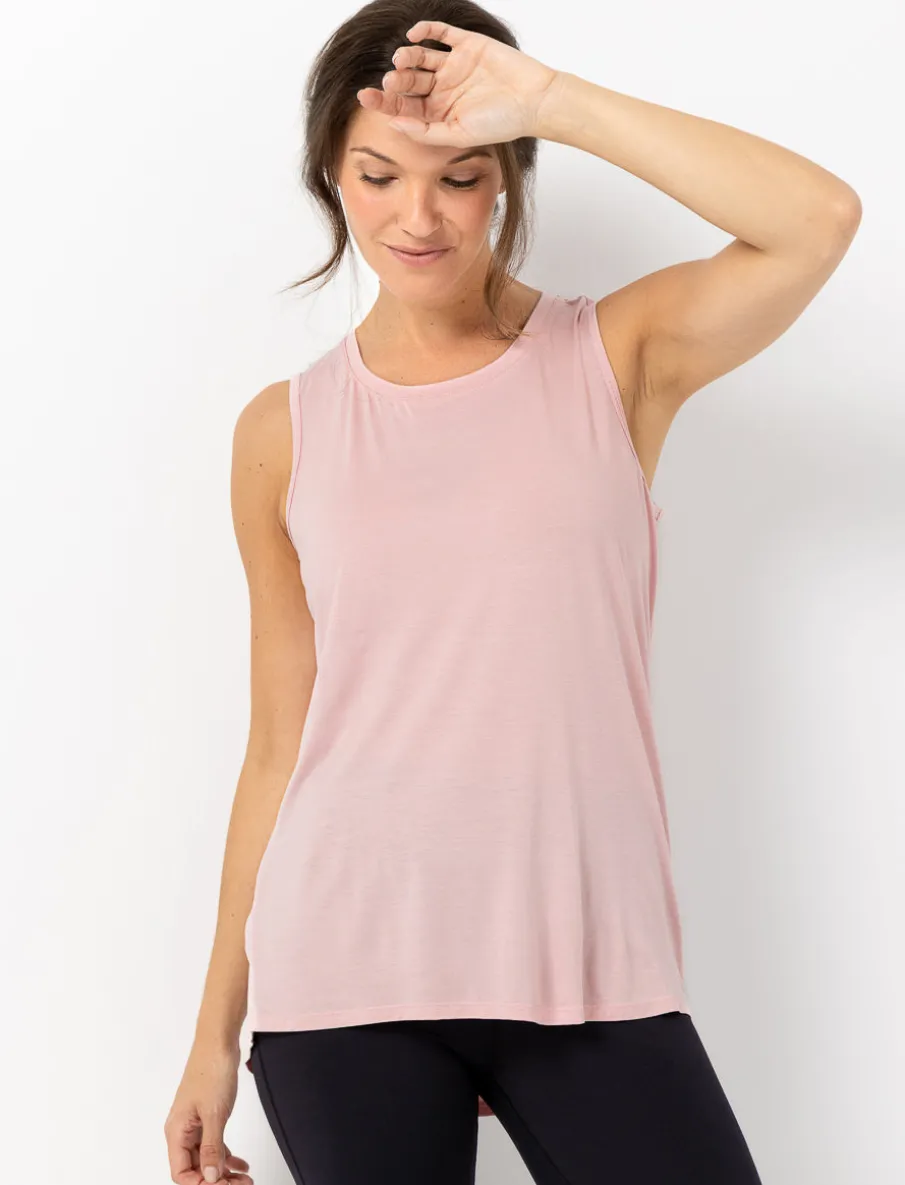 Back-pleat Tank Top