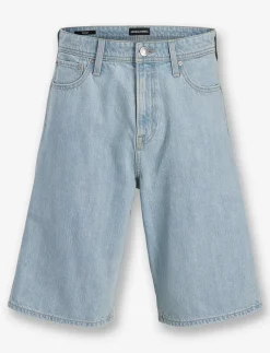 Baggy Denim Bermudas