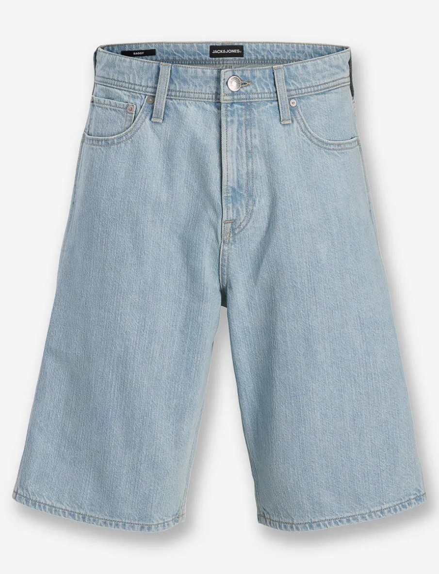 Baggy Denim Bermudas