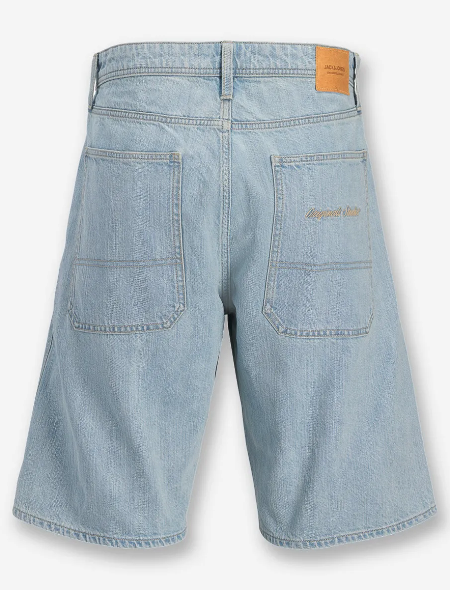 Baggy Denim Bermudas