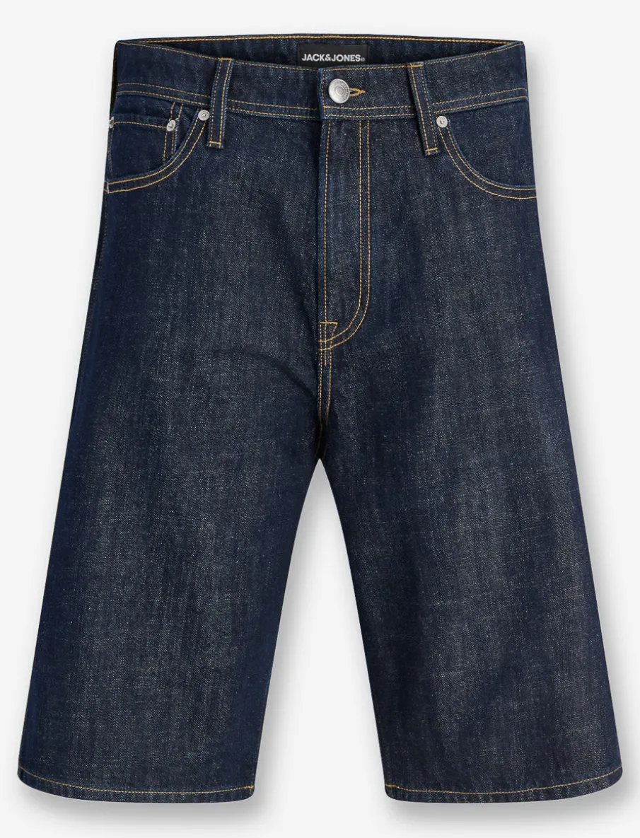 Baggy Denim Bermudas
