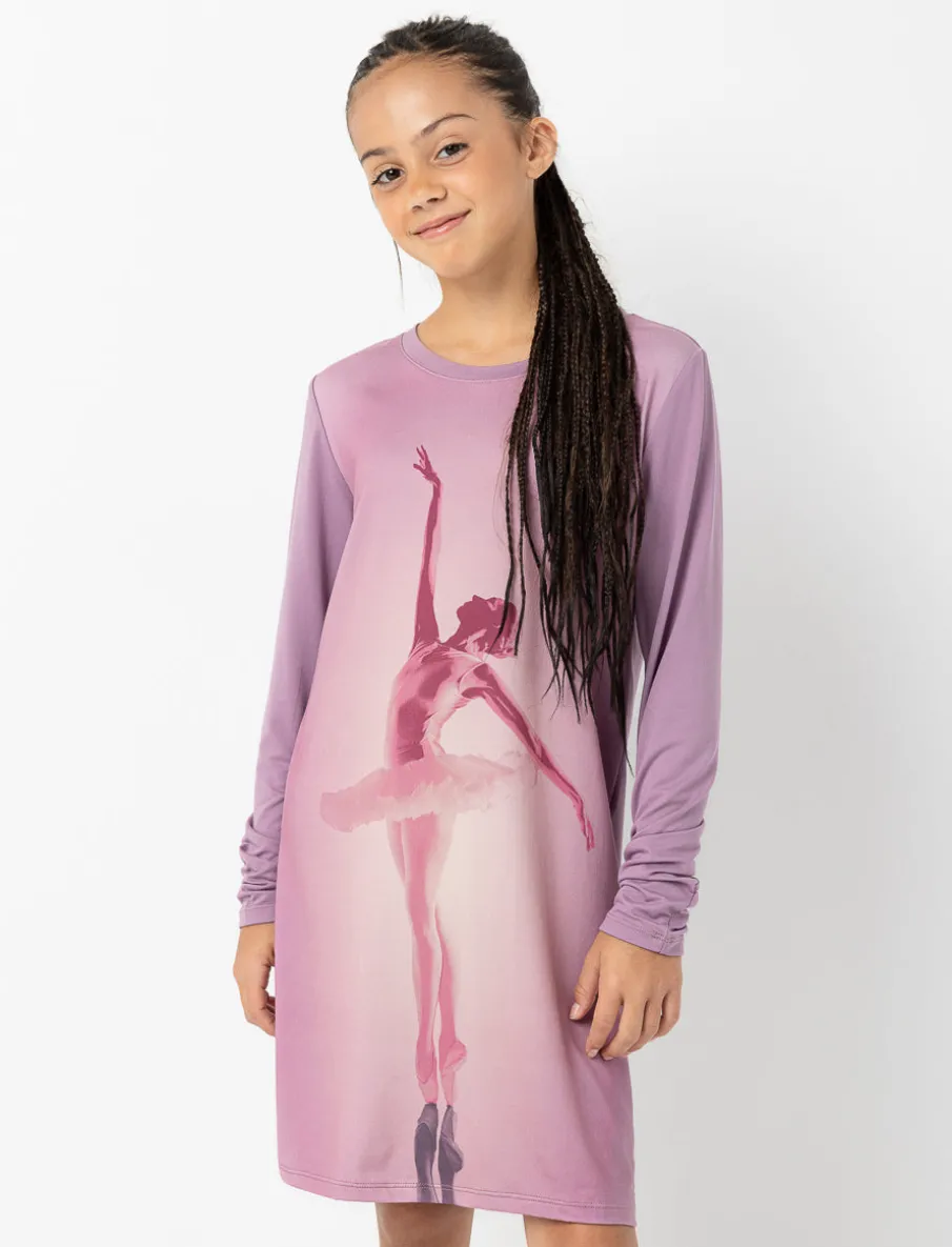 Ballerina Print Sleepshirt