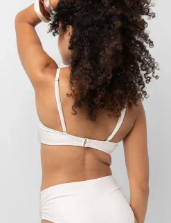 Bandeau Bikini Top with Removable Straps