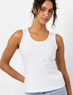 Basic Tank Top with Wide Straps