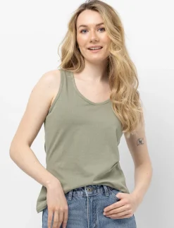 Basic Tank Top with Wide Straps