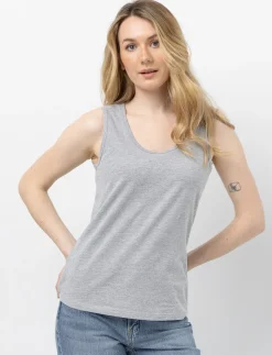 Basic Tank Top with Wide Straps