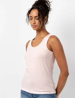 Basic Tank Top with Wide Straps