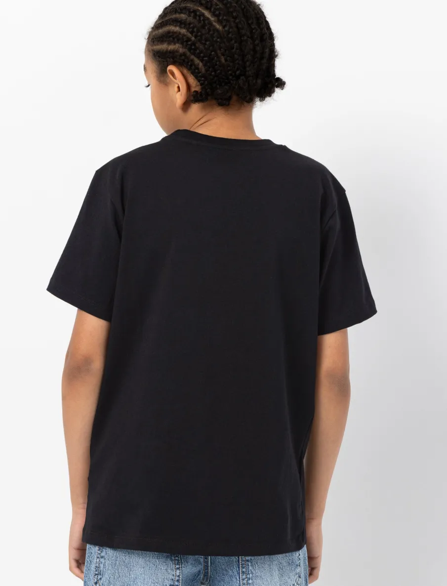 Basic T-shirt with Printed Pocket