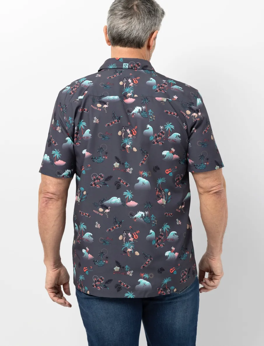 Beach Print Shirt