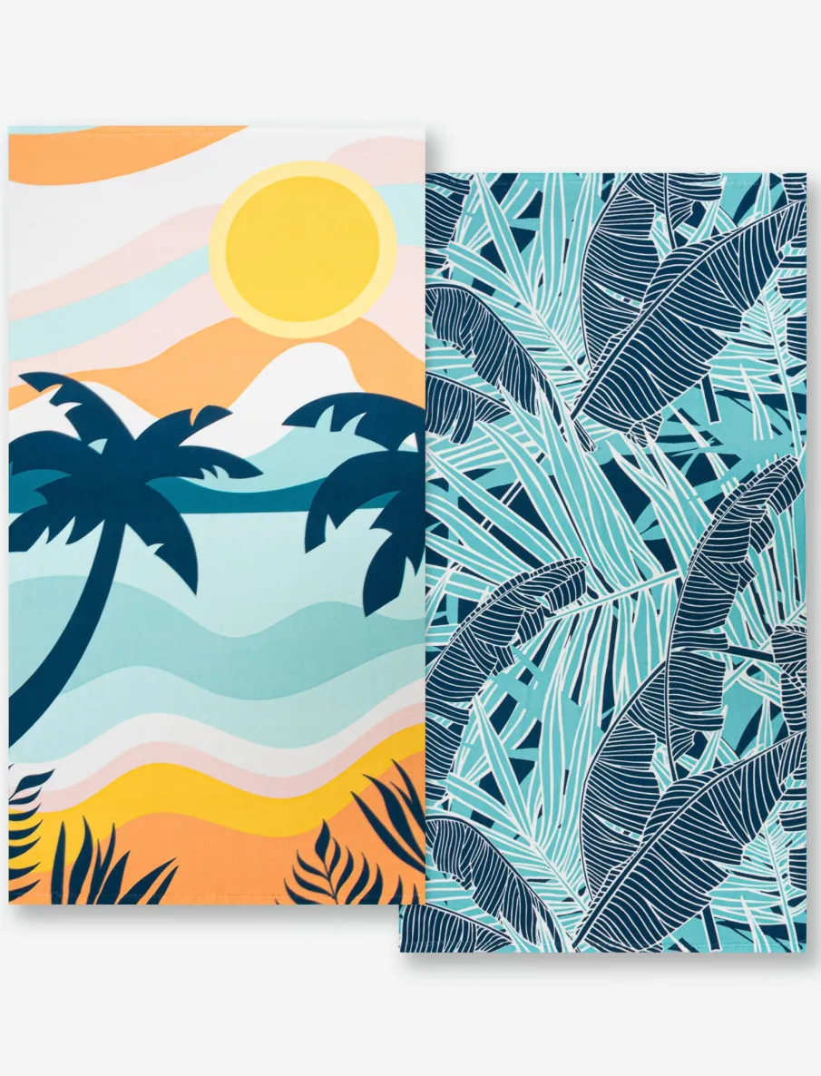 Beach Towels - Pack of 2