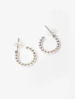 Beaded Hoop Earrings