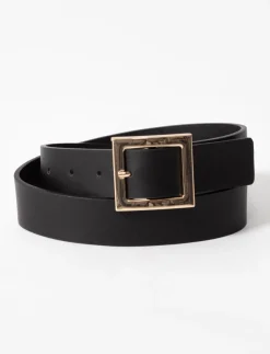 Belt with Metal Buckle
