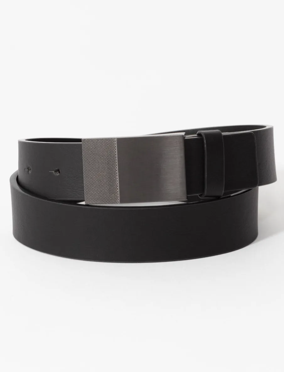 Belt with Metal Buckle