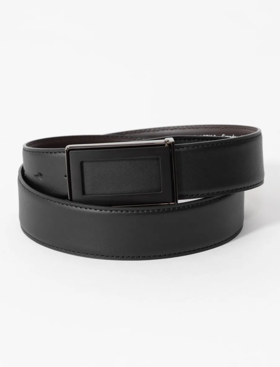 Belt with Metal Buckle