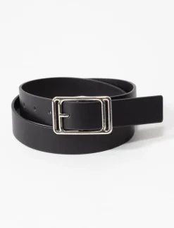 Belt with Rectangular Buckle