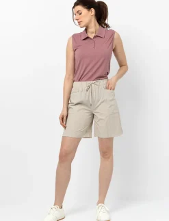 Bermuda Short with Elastic Waistband