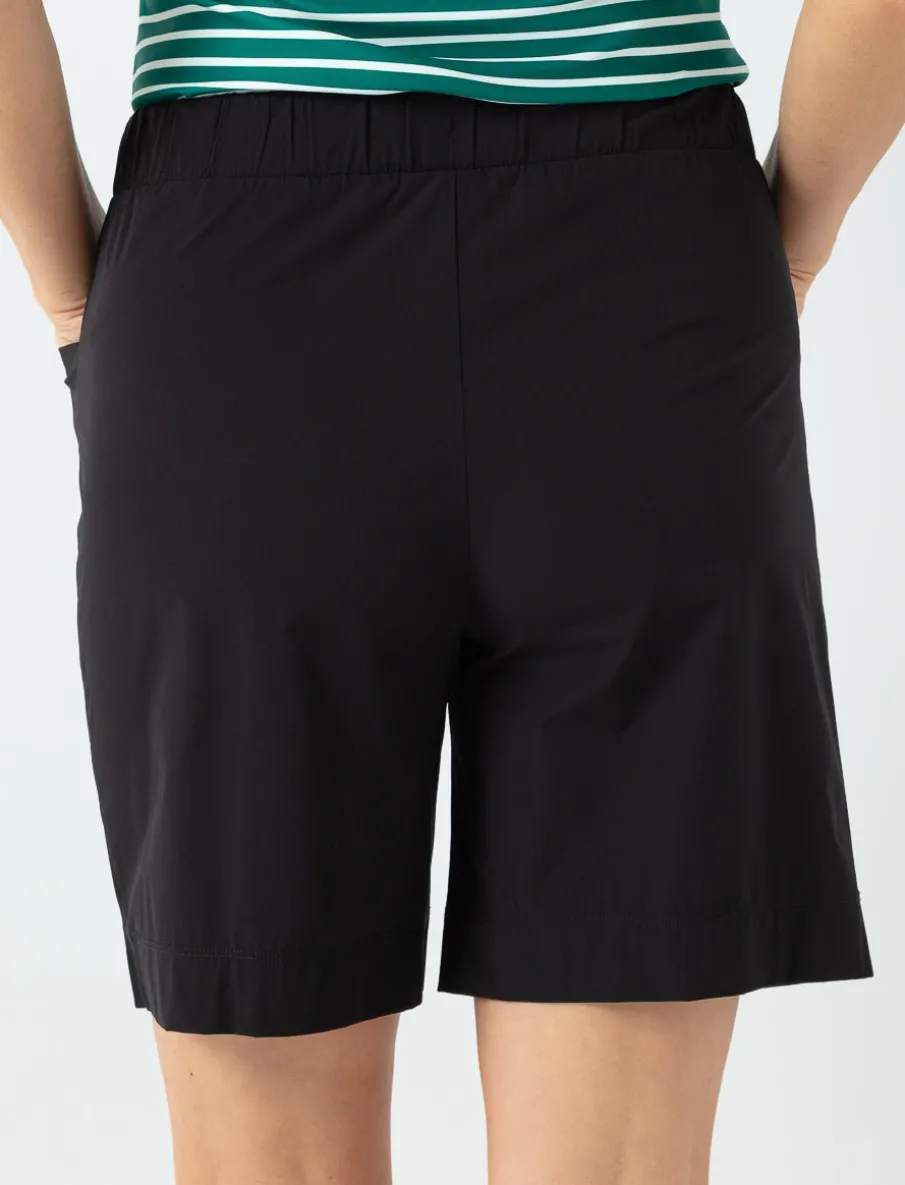 Bermuda Short with Elastic Waistband