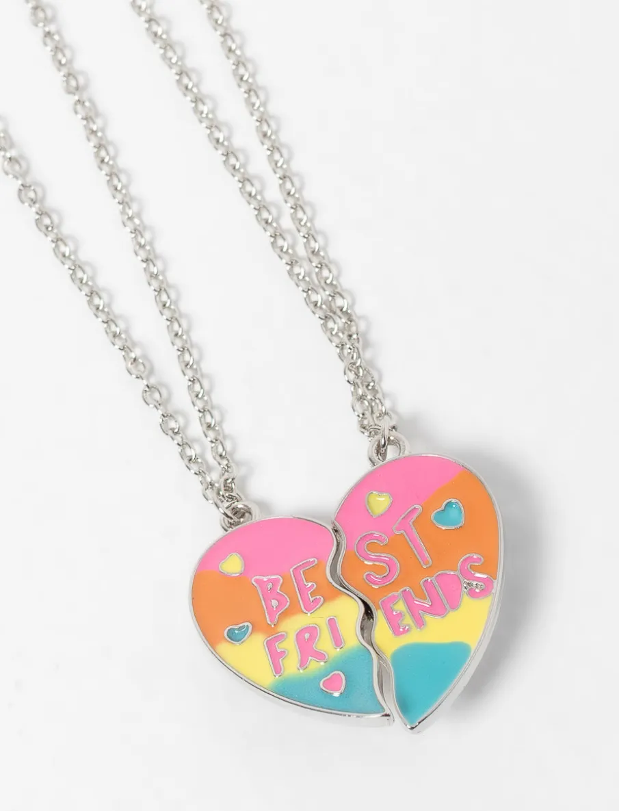 “Best Friends” Necklace Set (2 Pieces) - Teen Girls