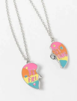 “Best Friends” Necklace Set (2 Pieces) - Teen Girls