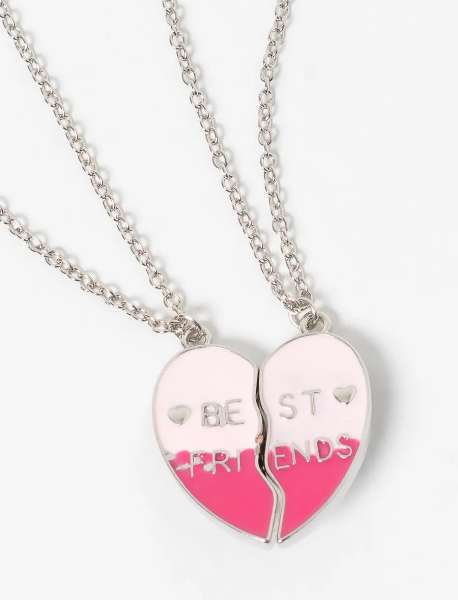 “Best Friends” Necklace Set (2 Pieces) - Teen Girls