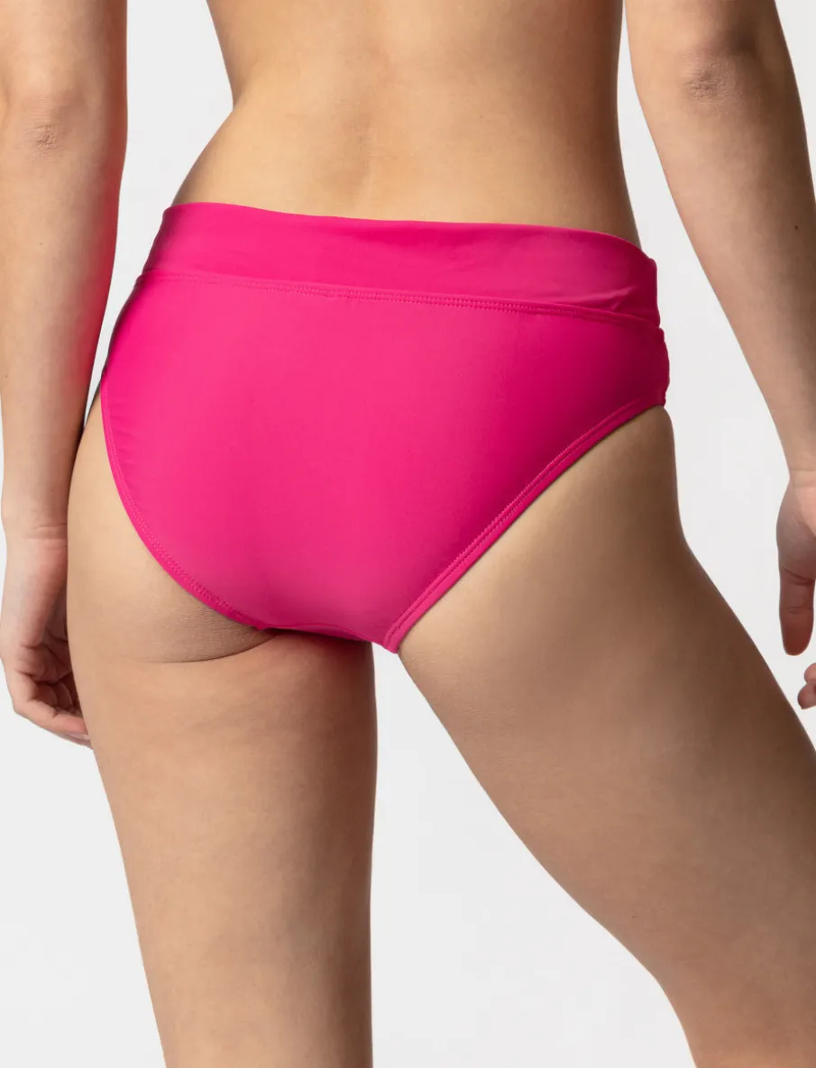 Bikini Bottom with Crossover Waist