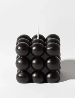 Black Bubble Candle