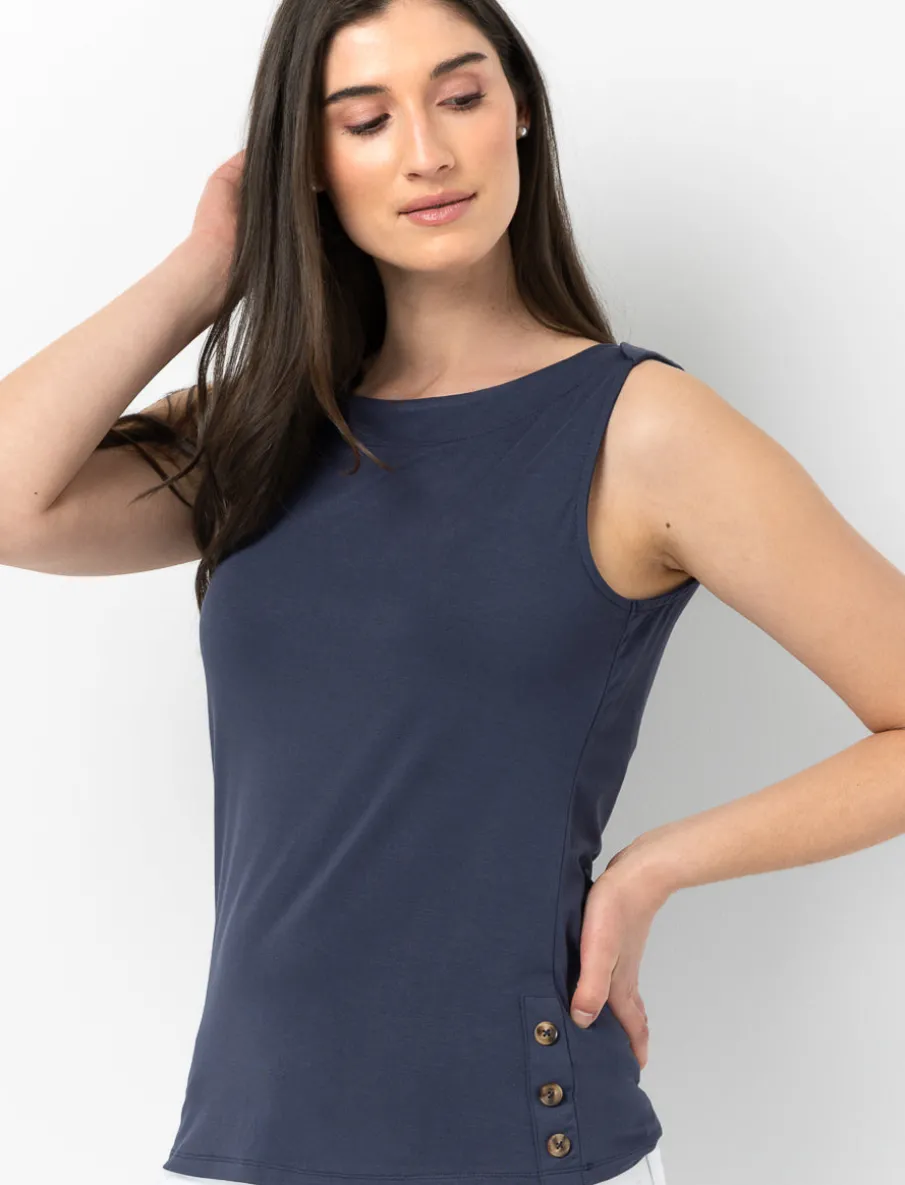Boat Neck Tank Top