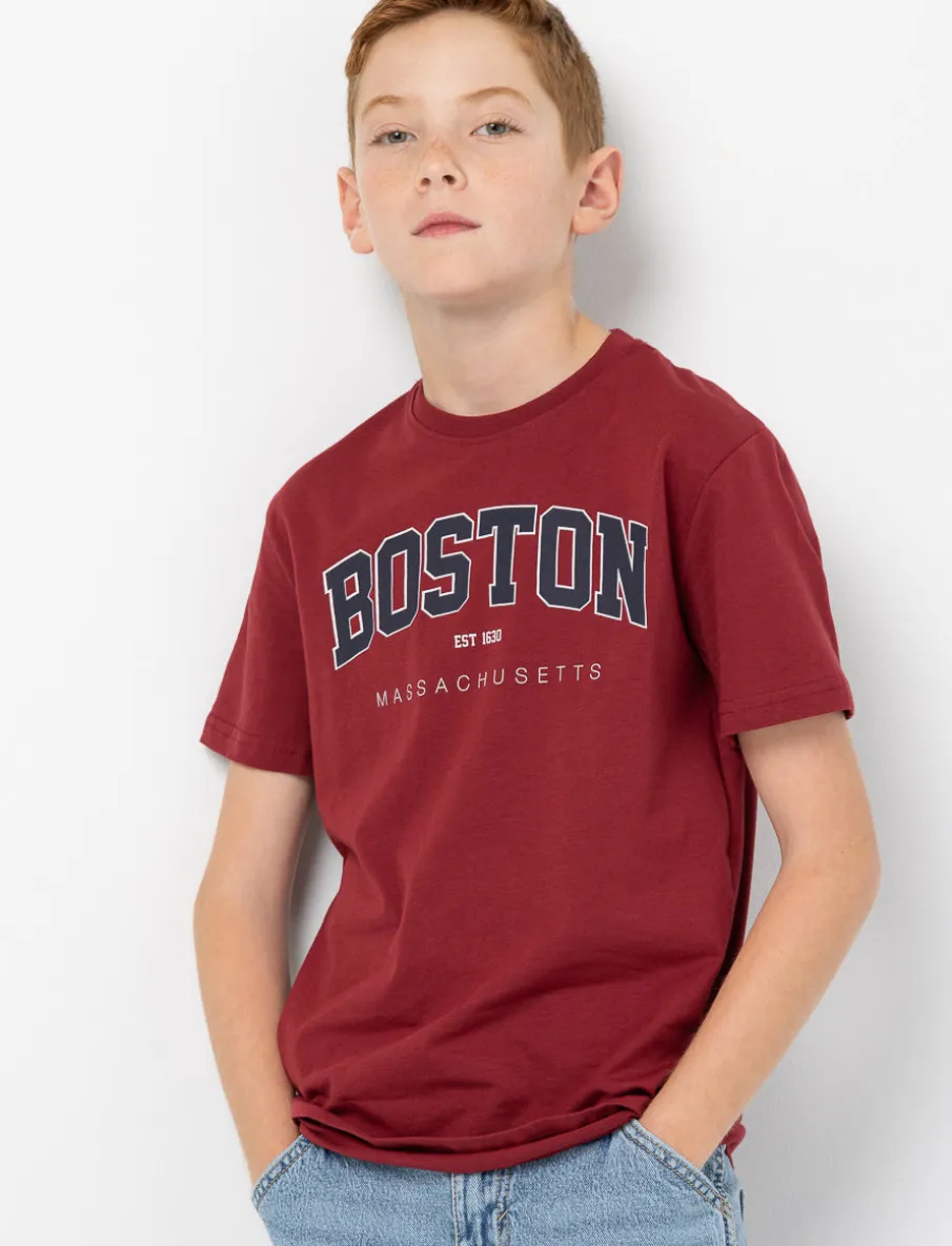 Boston Print T-shirt