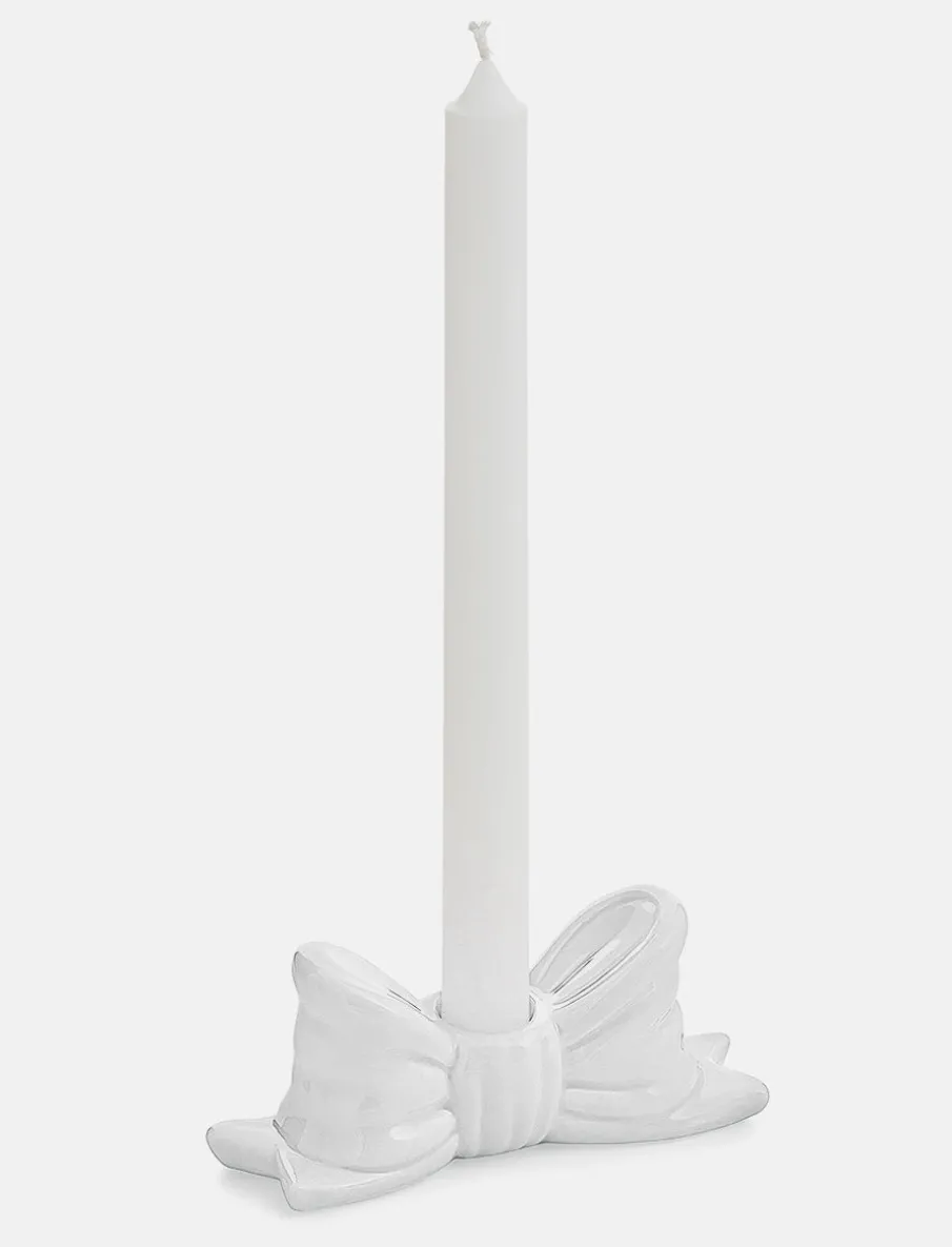 Bow-shaped Porcelain Candle Holder