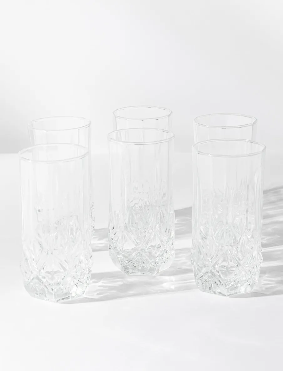 Brighton Textured Glasses - Set of 6