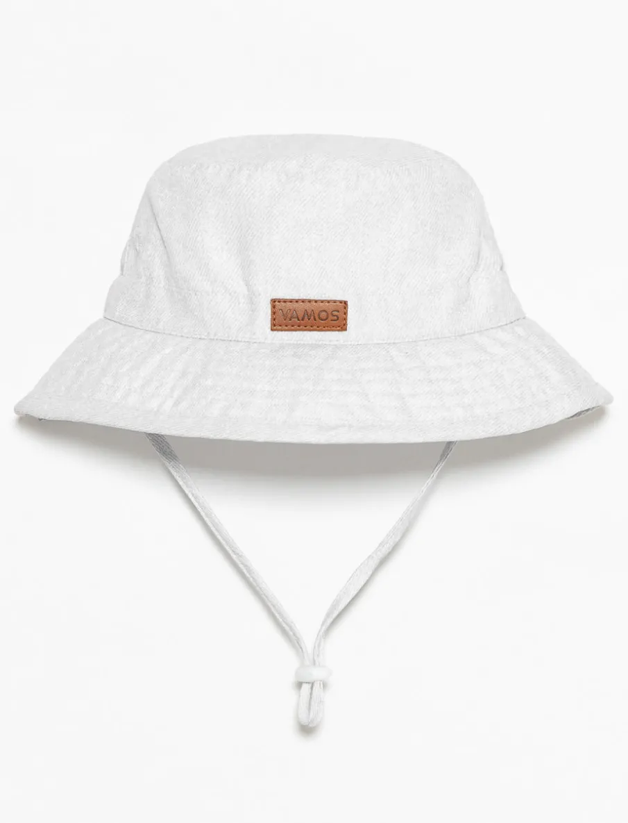 Bucket Hat with Drawstring