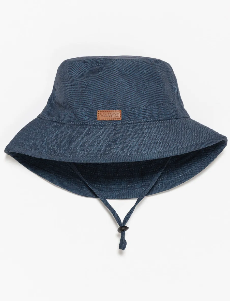 Bucket Hat with Drawstring