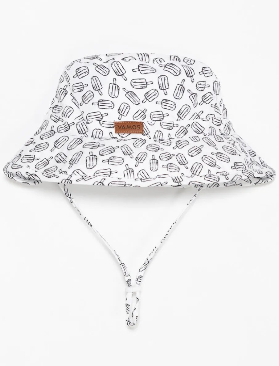 Bucket Hat with Drawstring